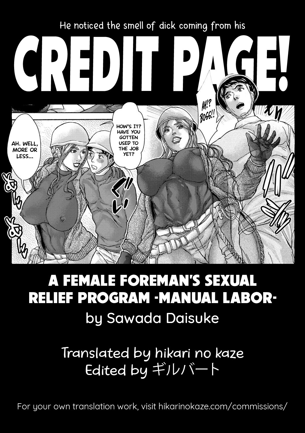 Hentai Manga Comic-A Female Foreman's Sexual Relief Program -Manual Labor--Read-25